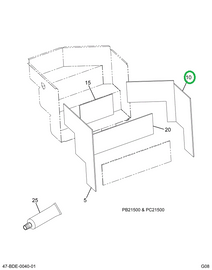 2225548C1 INSULATN,INSULATION STEP WELL