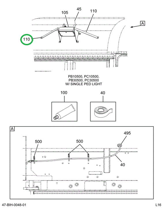2225611C4 GUARD , EXTERIOR OVERHEAD ENTR