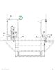 2225871C1 Rail, Hand Aft Mirage Lift Sta