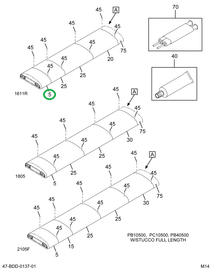 2226212C5 Lining, Over Head, Bus Body, F