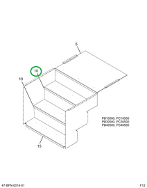 2226676C1 Tread, Step Vinyl Light Gray