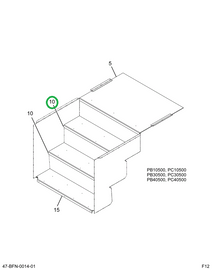 2227000C2 TREAD  STEP  PEBBLE W/ PEBBLE