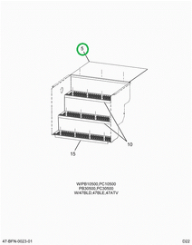 2227049C2 Plate, Wear, Door, Vinyl Non-m