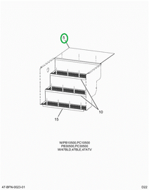2227050C2 WEAR-PLT,WEAR-PLATE, DOOR , VI