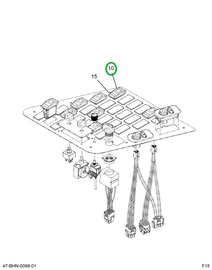 2227722C1 ACTUATOR  SWITCH  ROCKER - FL