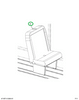 2227736C91 Seat, 2- Leg Right