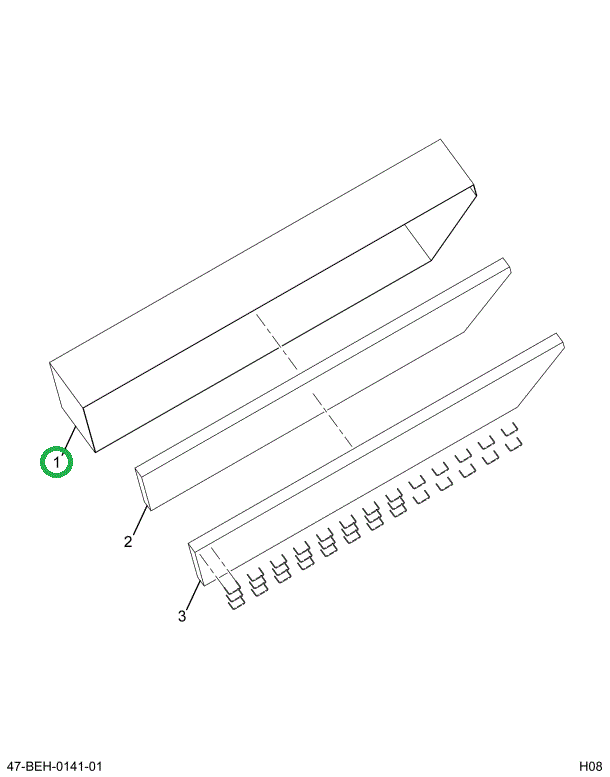 2227802C1 Cover, Upholstery Armrest