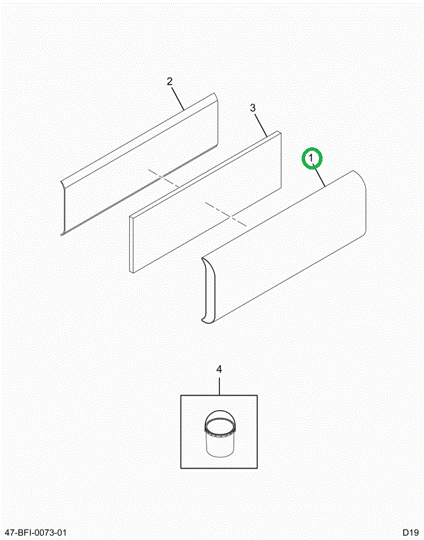 2227878C1 Upholstery Shoulder- Rail