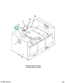 2227883C91 Harness, Jumper Battery Isolat