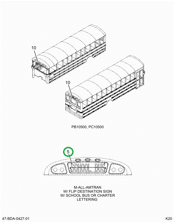 2227981C3 Product Graphic , Bus Body, Sc
