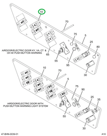 2228051C1 ACTUATOR  ROCKER FOG LAMP