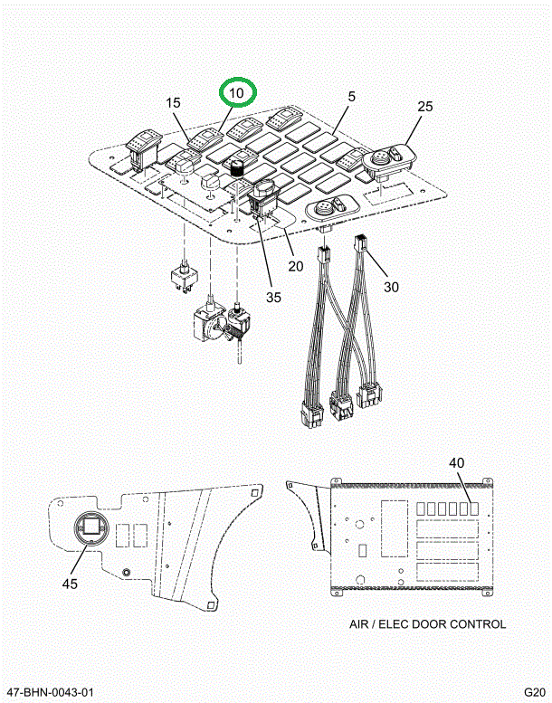 2228060C1 ACTUATOR ROCKER CROSSING GATE