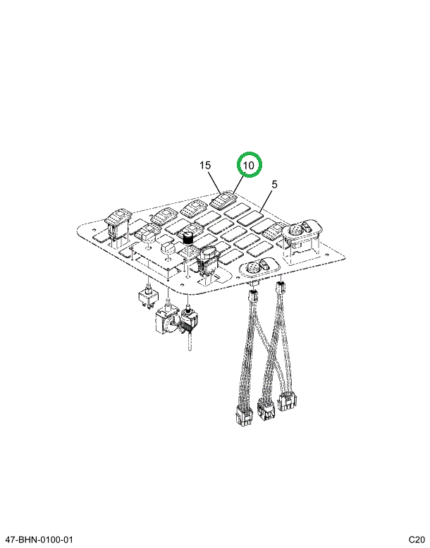 2228099C1 Actuator Rocker Sander