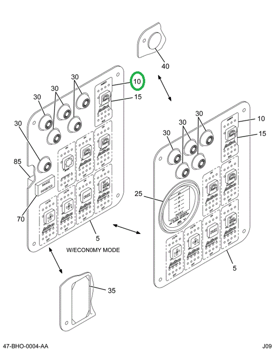 2228104C1 Actuator Rocker Economy Mode