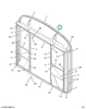 2228146C4 Brace Rear R Flush Evaporator