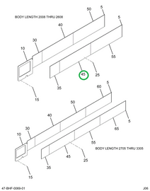 2228167C1 Lining Lower Oval Window 3 Bow