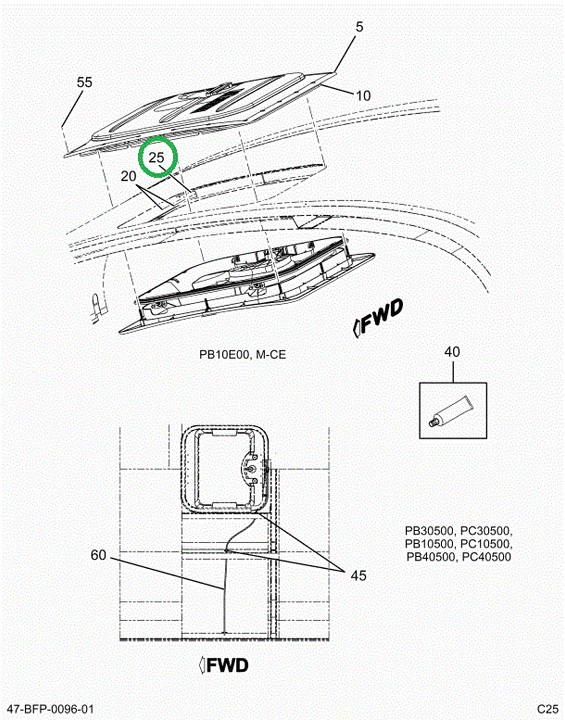 2228234C2 REINFORCEMENT ROOF HATCH SPEC