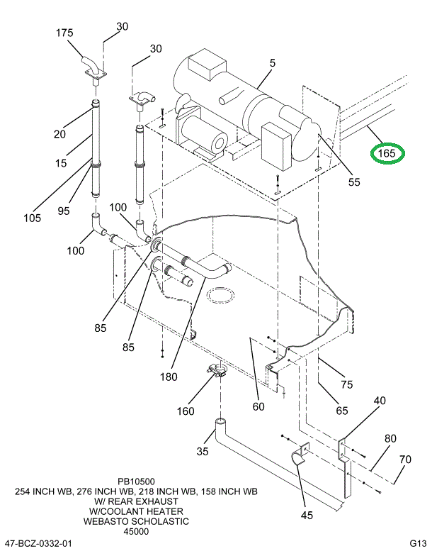 2228248C91 Cable, Heater Control, Heater
