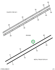 2228581C1 Support Light Bar 1.5 Bow 40.5