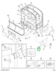 2228640C1 Skirt, Bus Body, Driver Side,
