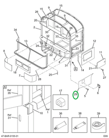 2228640C1 Skirt, Bus Body, Driver Side,