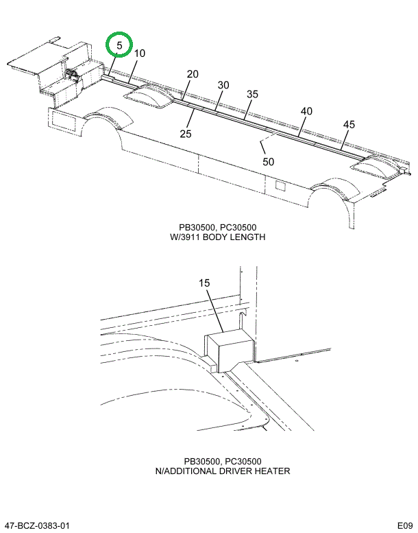 2228748C3 Cover Hose Rear