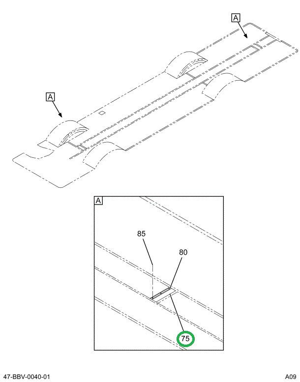2228911C1 Mat, Floor Standee Marker