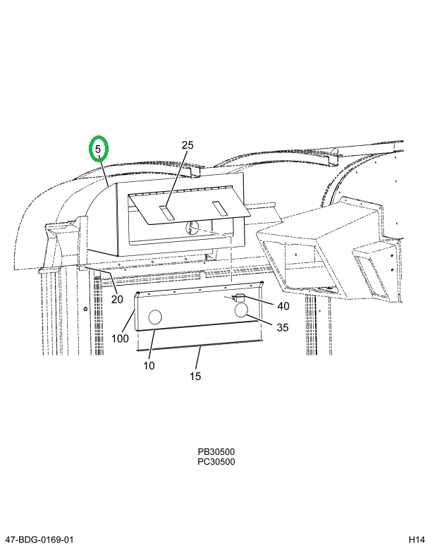 2229070C2 Comprt Assembly Driver Storage