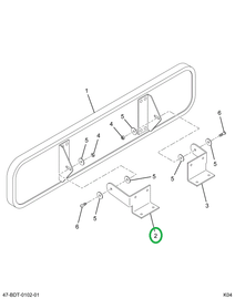 2229246C1 SUPPORT DRVR MIRROR R