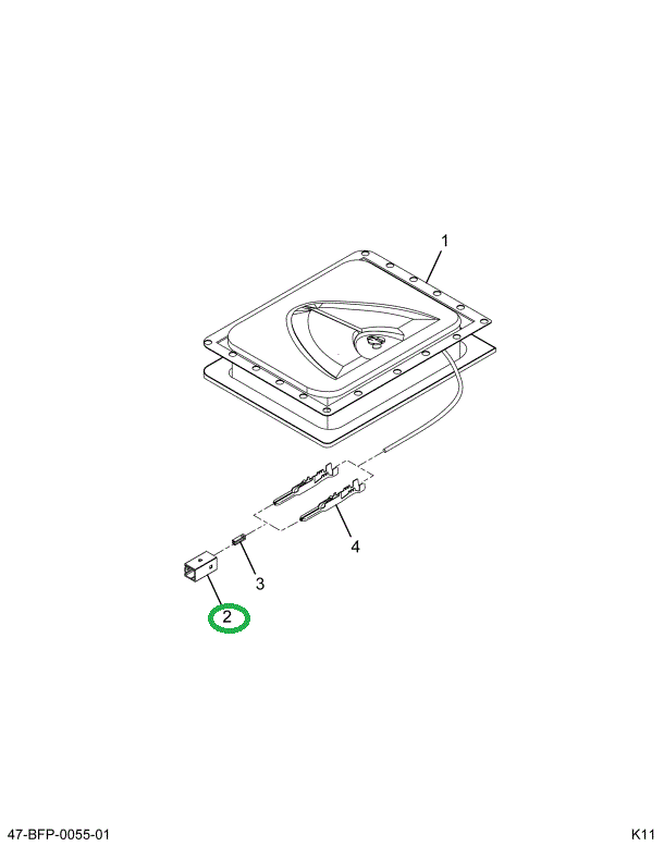 2229329C1 CONNECTR,CONNECTOR BODY  METRI
