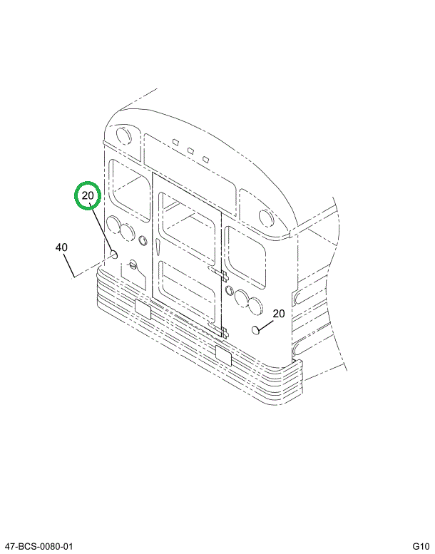 2229353C2 LIGHT  STOP&TAIL  4 IN RED LED