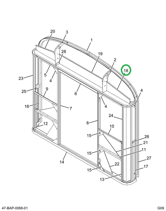 2229474C2 BRACE  BOW R COLORADO CONSTRUC