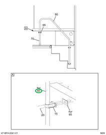 2229753C1 Hand- Rail 30 Inch Step Forwar