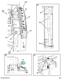 2230029C1 Seal Rubber Cowl To Chassis