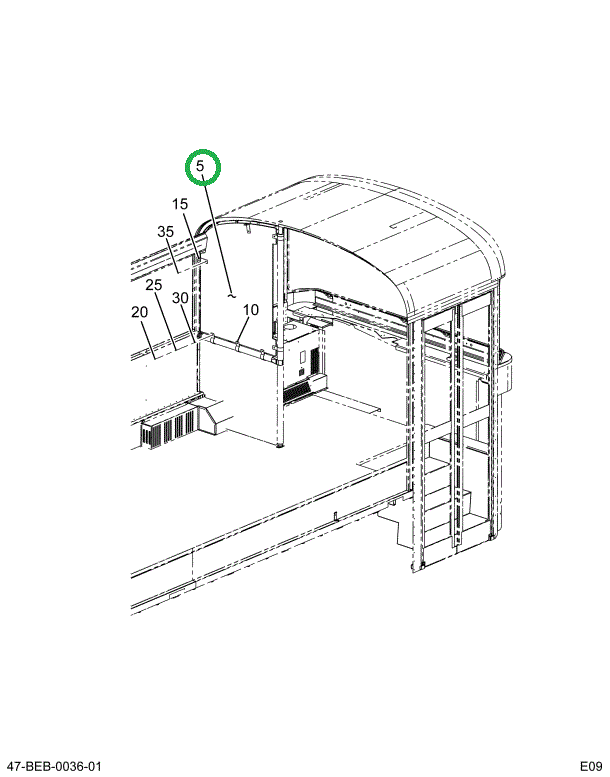 2230374C1 Shield, Lexan Anti-glare Smoke