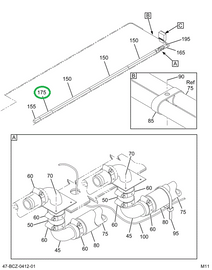 2230464C1 Cover Heater Hose 30 Inch