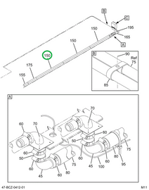 2230466C1 Cover Heater Hose 60 Inch