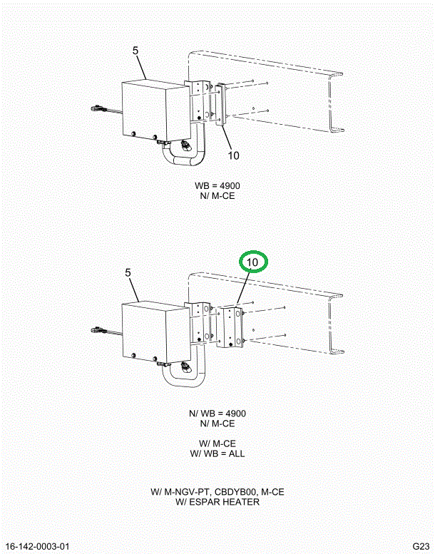 2230469C1 Support Heater 12kw