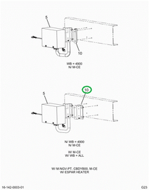 2230469C1 Support Heater 12kw