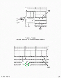 2230579C1 LIGHT  CLEARANCE  AMBER LENS-T