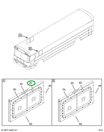 2231799C91 Window, Oval K/o Assembly R St