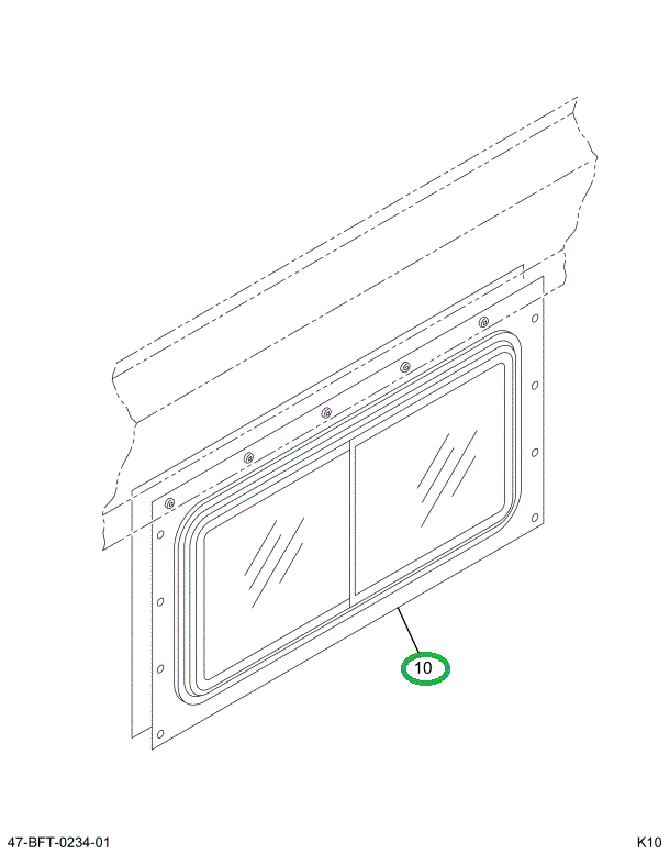 2232002C2 Panel Trim Oval Window Out 1 B