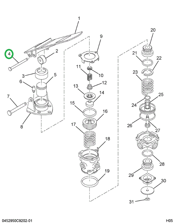 22320R1 PIN  3/8 X 1.781 CLEVIS