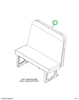2233129C91 Seat, Left Hand 3pt 45 4leg Wa