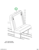 2233537C91 Seat, Automatic Flip L 3pt 36