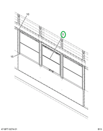 2233769C93 Window Pass Kick Out Bus Body