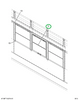 2233812C92 WINDOW, PASS KICK OUT , ASSY V