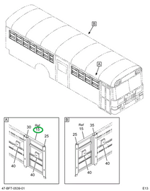 2233902C94 Window Pass Split Sash Assembl