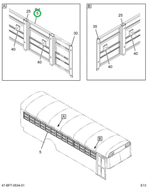 2233962C93 Window, Pass Split Sash Assemb