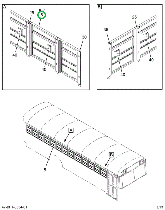 2233962C93 Window, Pass Split Sash Assemb